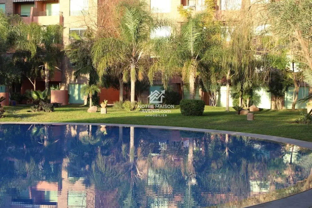 Appartement meublé dans une résidence avec piscine