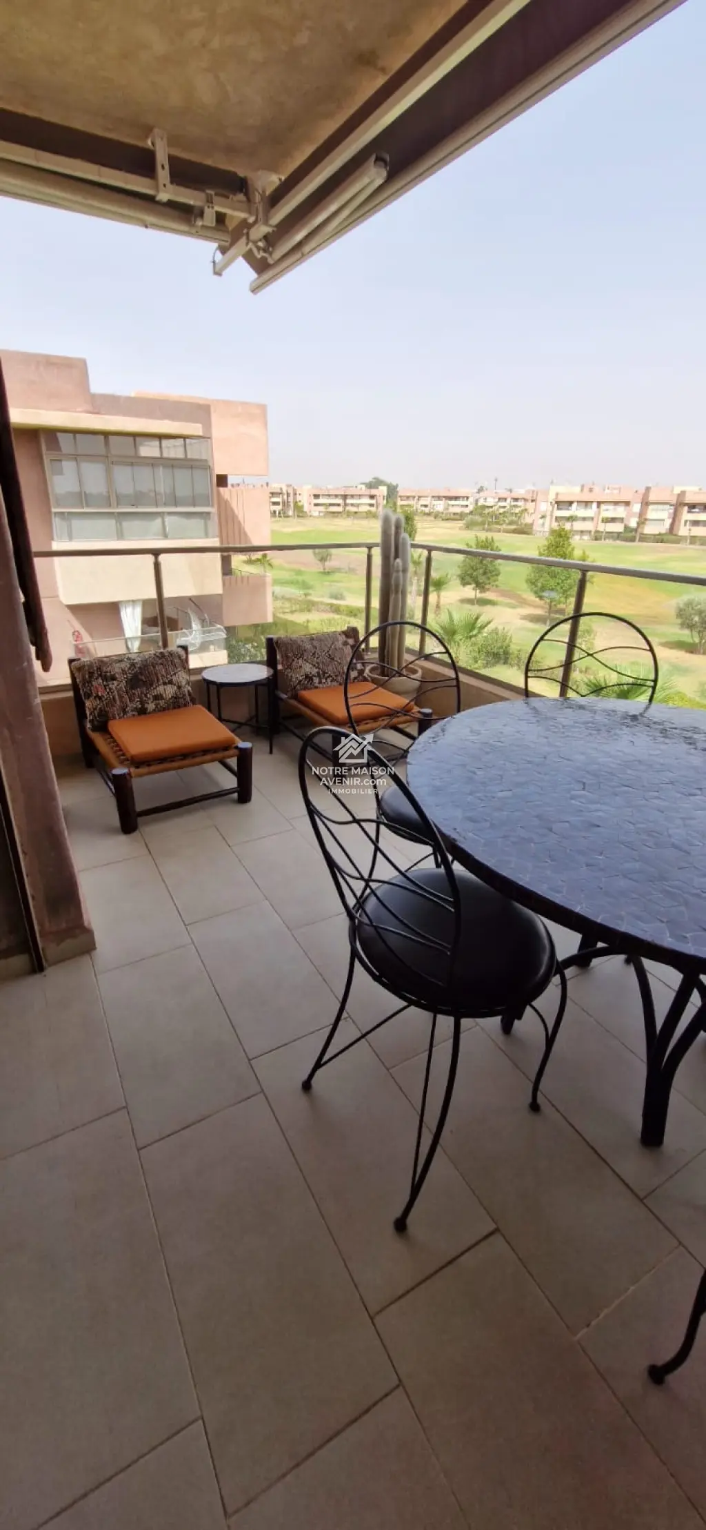Appartement meublé 3 chambres à louer