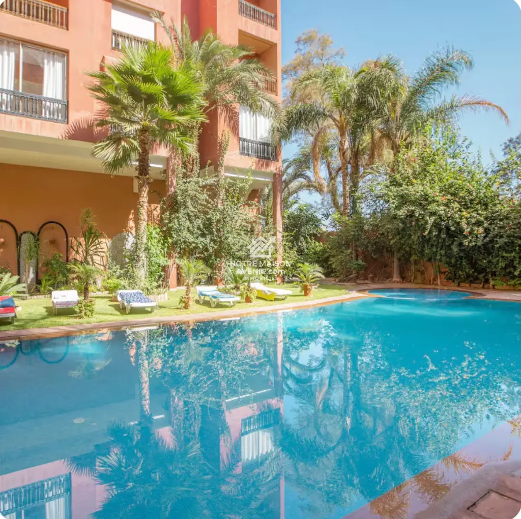 Appartement meublé dans une résidence avec piscine